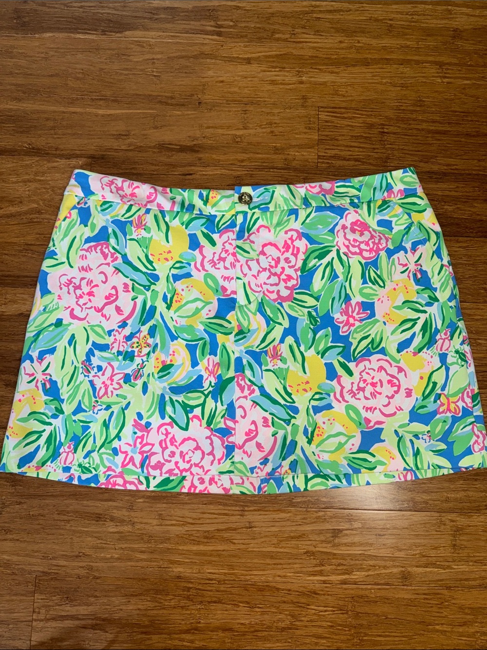 Sz 16 Lilly Pulitzer Colette Knit Skort in Grove Garden
